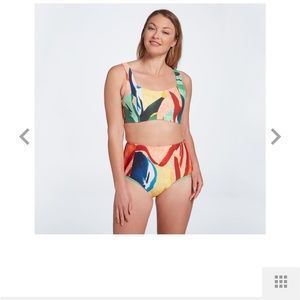 Calia Sculpt Swim Top